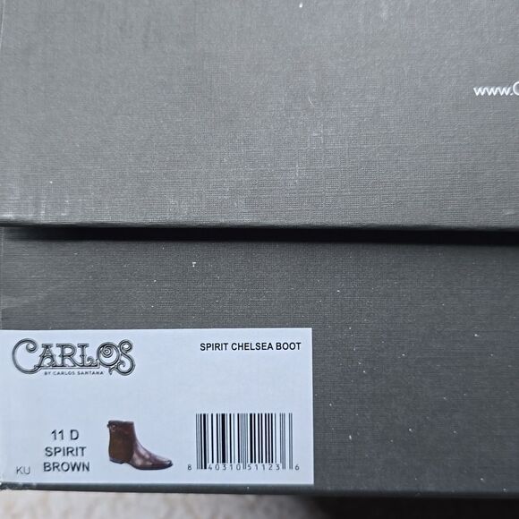 NWT Carlos by Carlos Santana Spirit Chelsea Boot Sz 11D - Picture 10 of 10